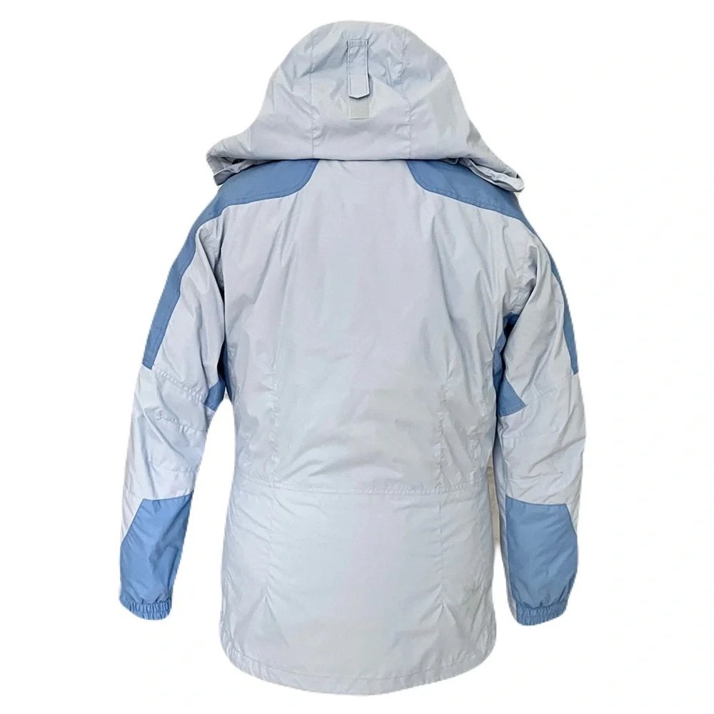 Columbia 4-in-1 Powder Blue Interchange Hooded Jacket, Size M